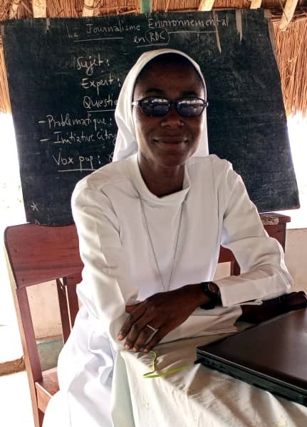 Sr Sandrine AMBA, Directrice Radio Marie Joseph (Libenge)