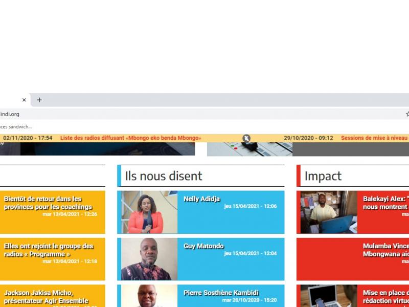 Page d'accueil programme 3R2i