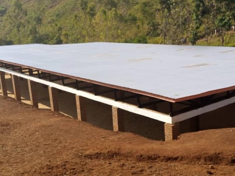 Marché construit à Idjwi