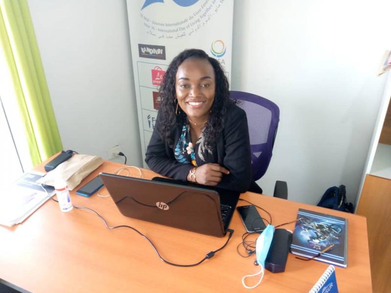 Mariam Bwasa, Assistante au programme à Kandindi