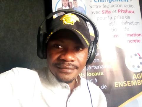 Gustave Kabasele, Correspondant Radio Télé Chrétienne (Kananga)